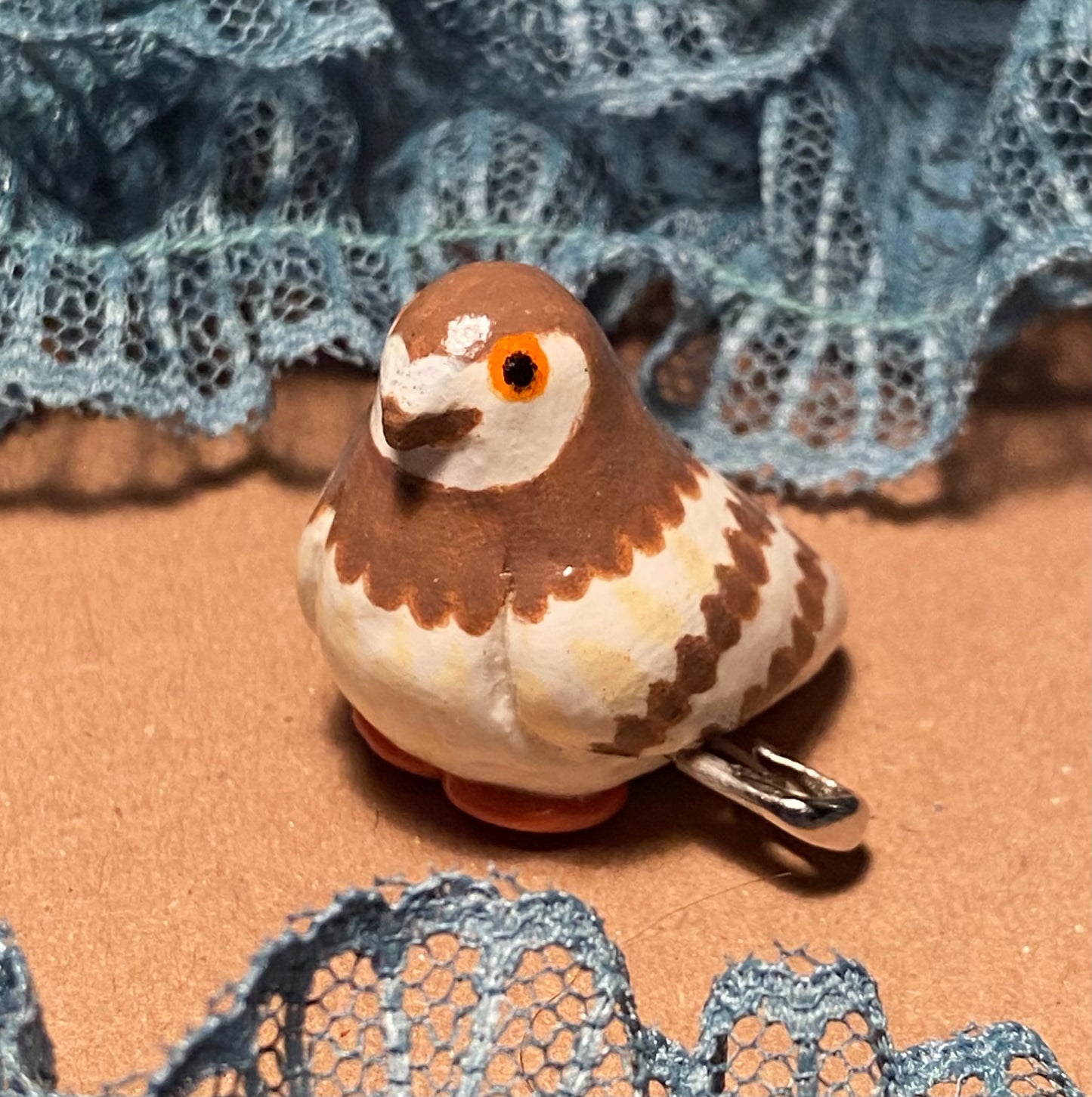 Hand-painted Bird HAT PiNs