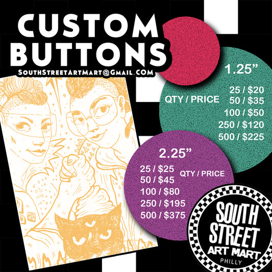 Custom Pinback Buttons