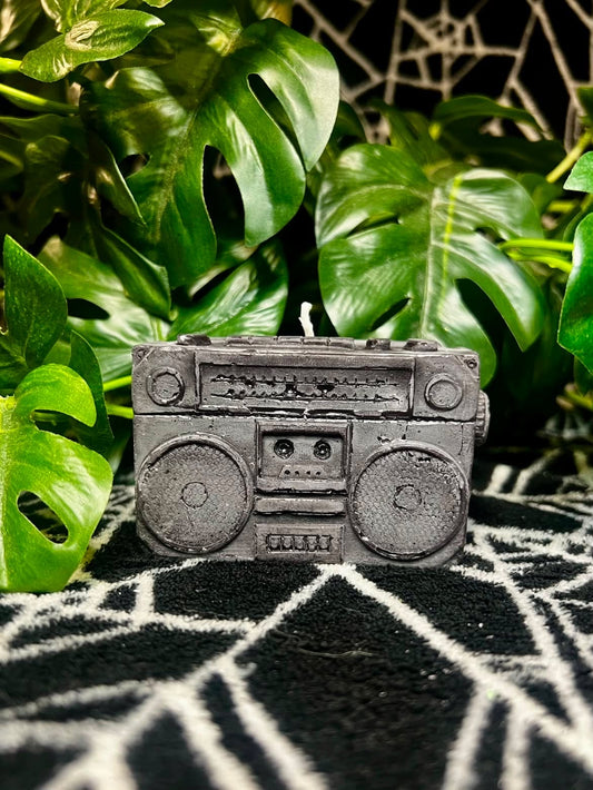 Boombox Pillar CANDLE by Sick Wax World