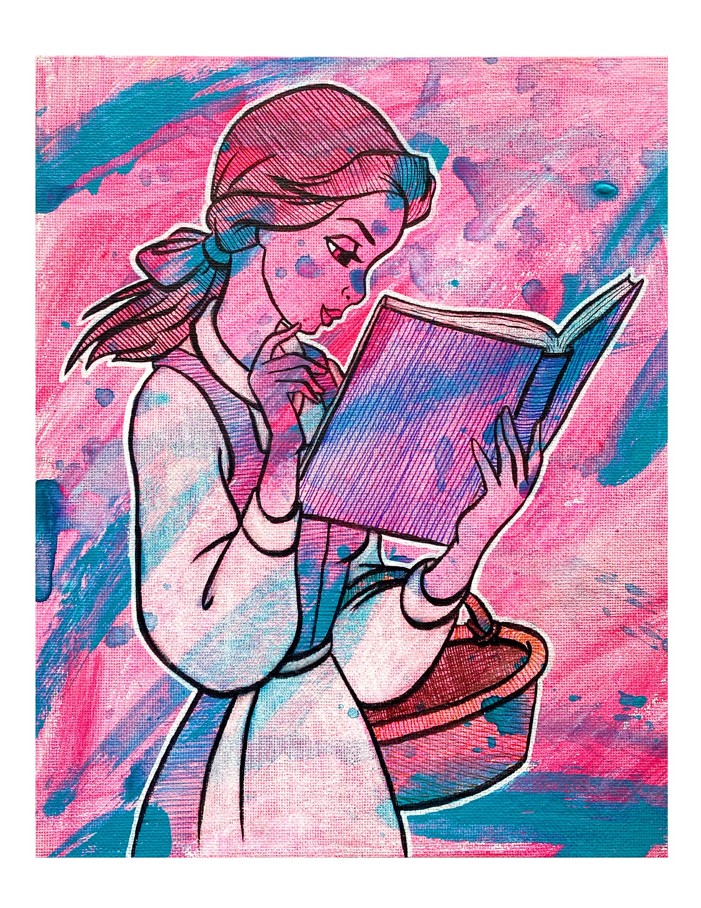 Beauty and a Book PRINT