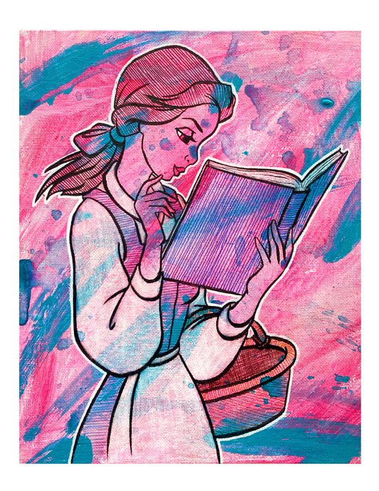 Beauty and a Book PRINT