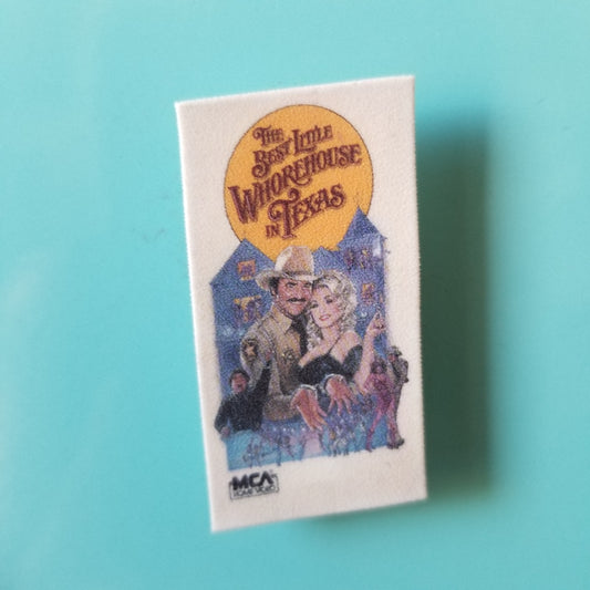 The Best Little W House In Texas VHS MAGNET