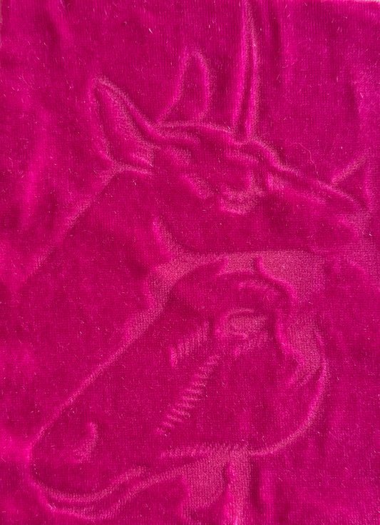 Borrowed Burden Velvet Embossed PATCH