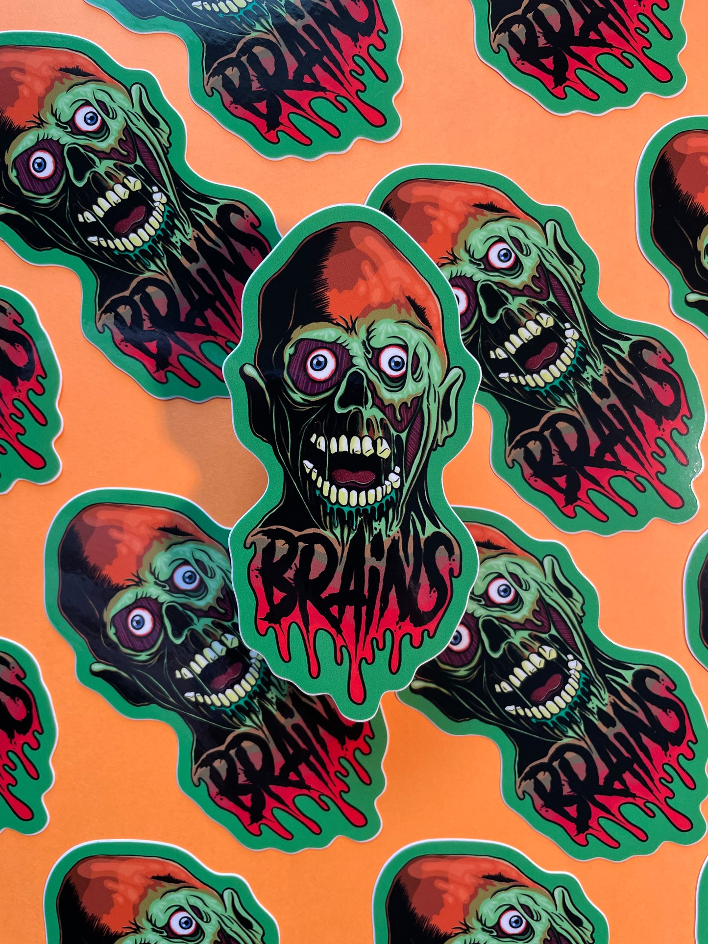 Brains Tarman Living Dead STiCKER