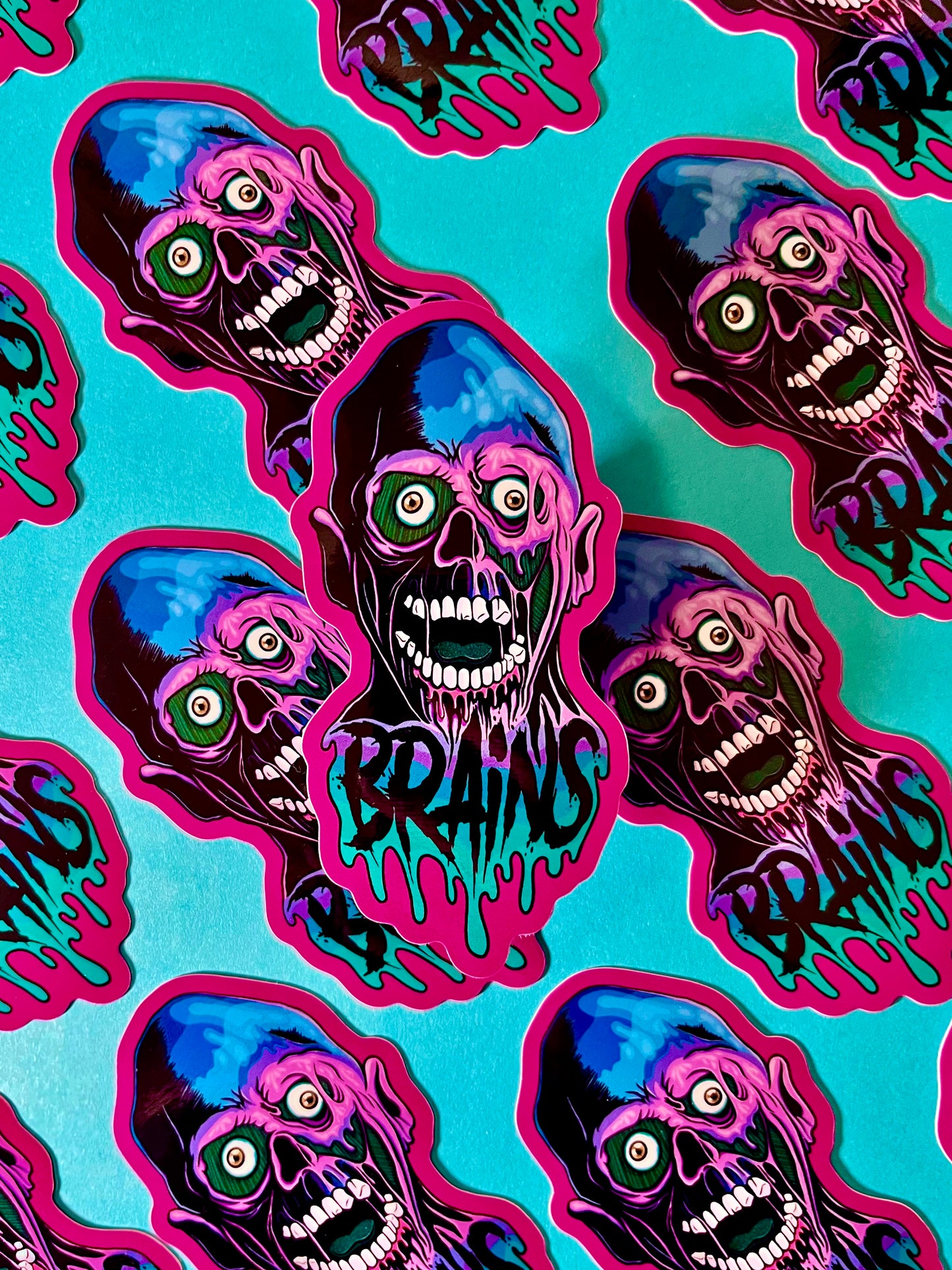 Brains Tarman Living Dead STiCKER