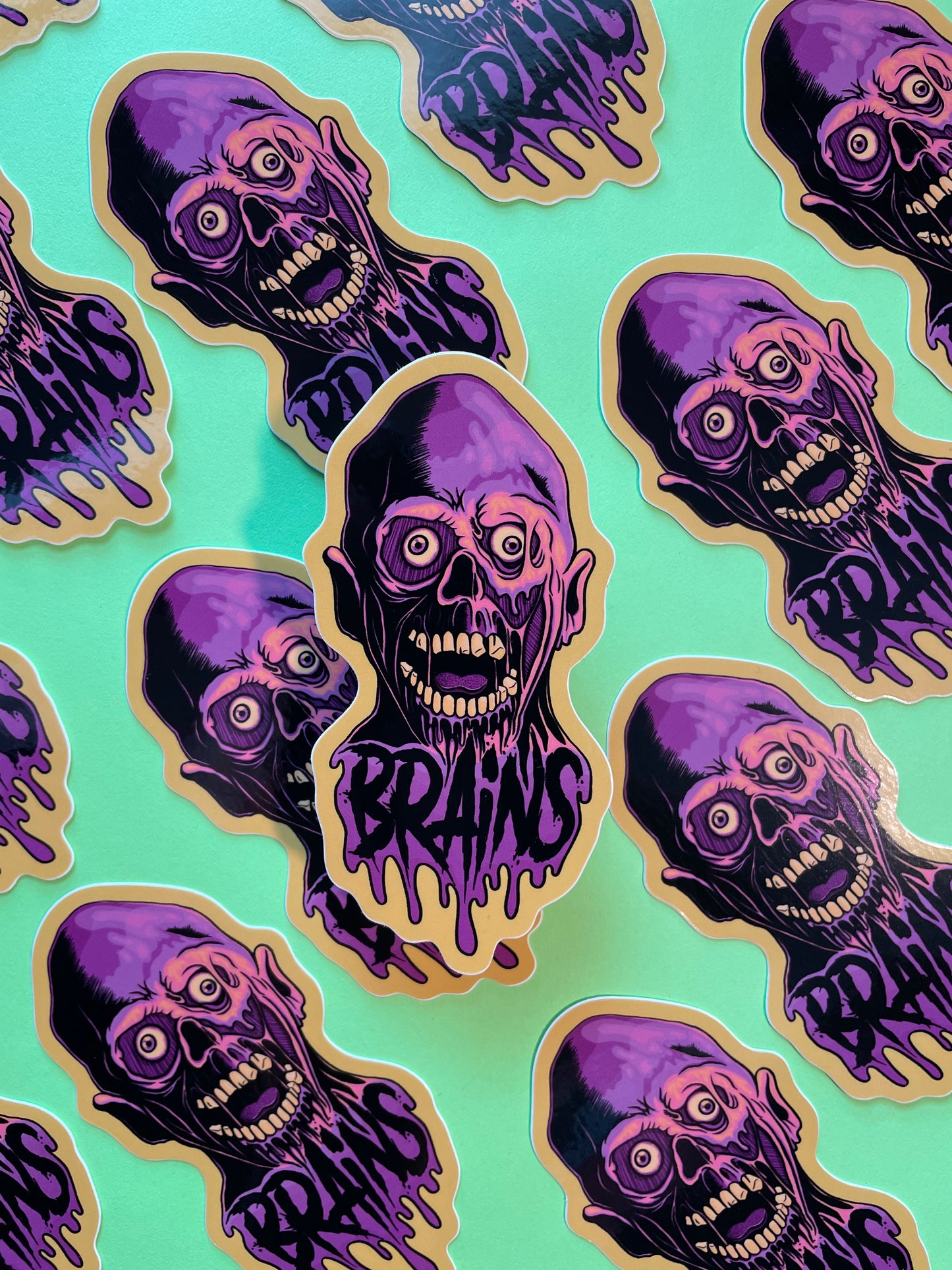 Brains Tarman Living Dead STiCKER