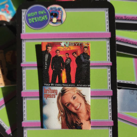 Brit and the Boys VHS MAGNET