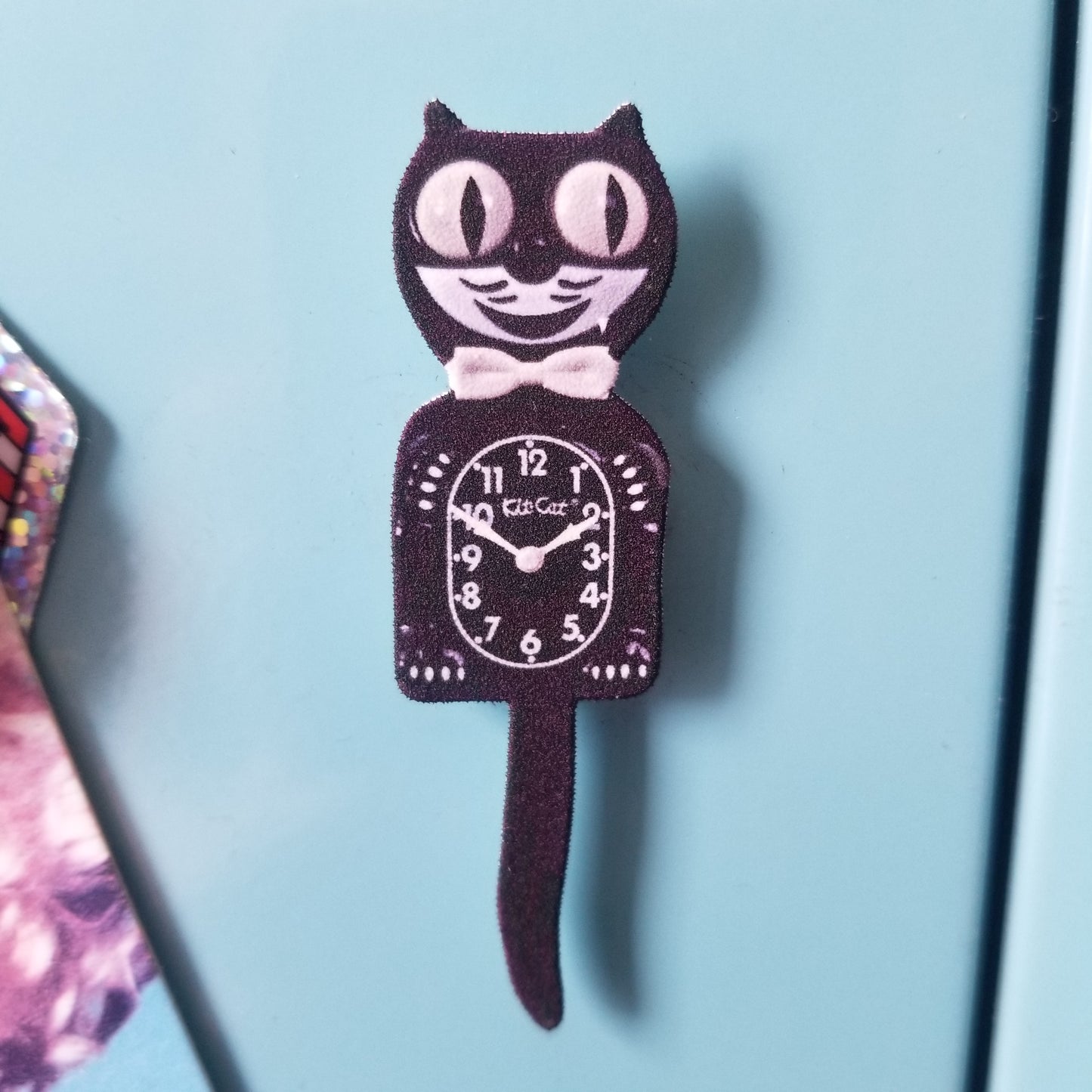 Cat Clock MAGNET