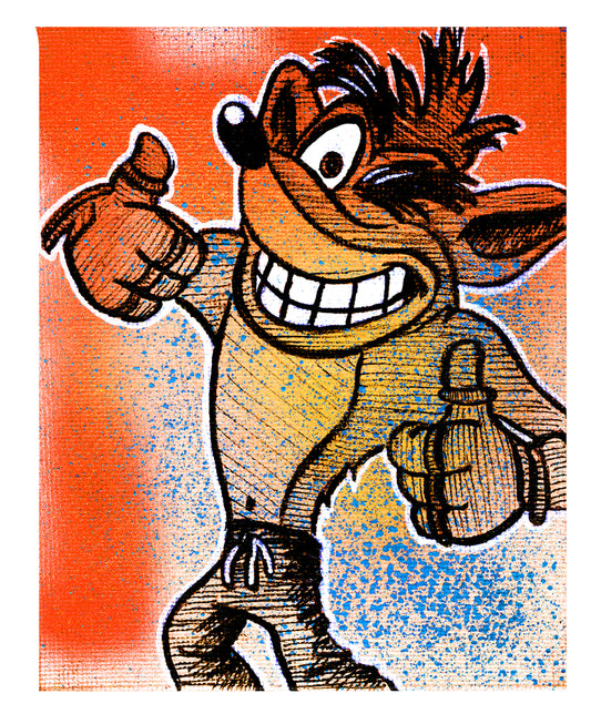 Crash STICKER