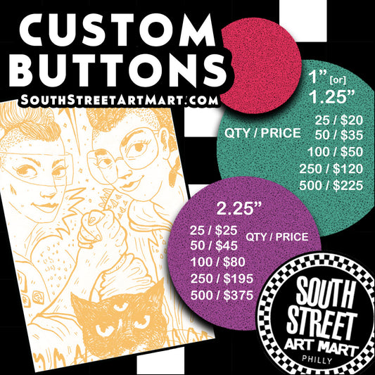 Custom Pins / Pinback Buttons / Badges