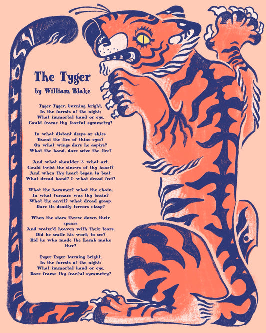 The Tyger PRiNT by Spawn's Art