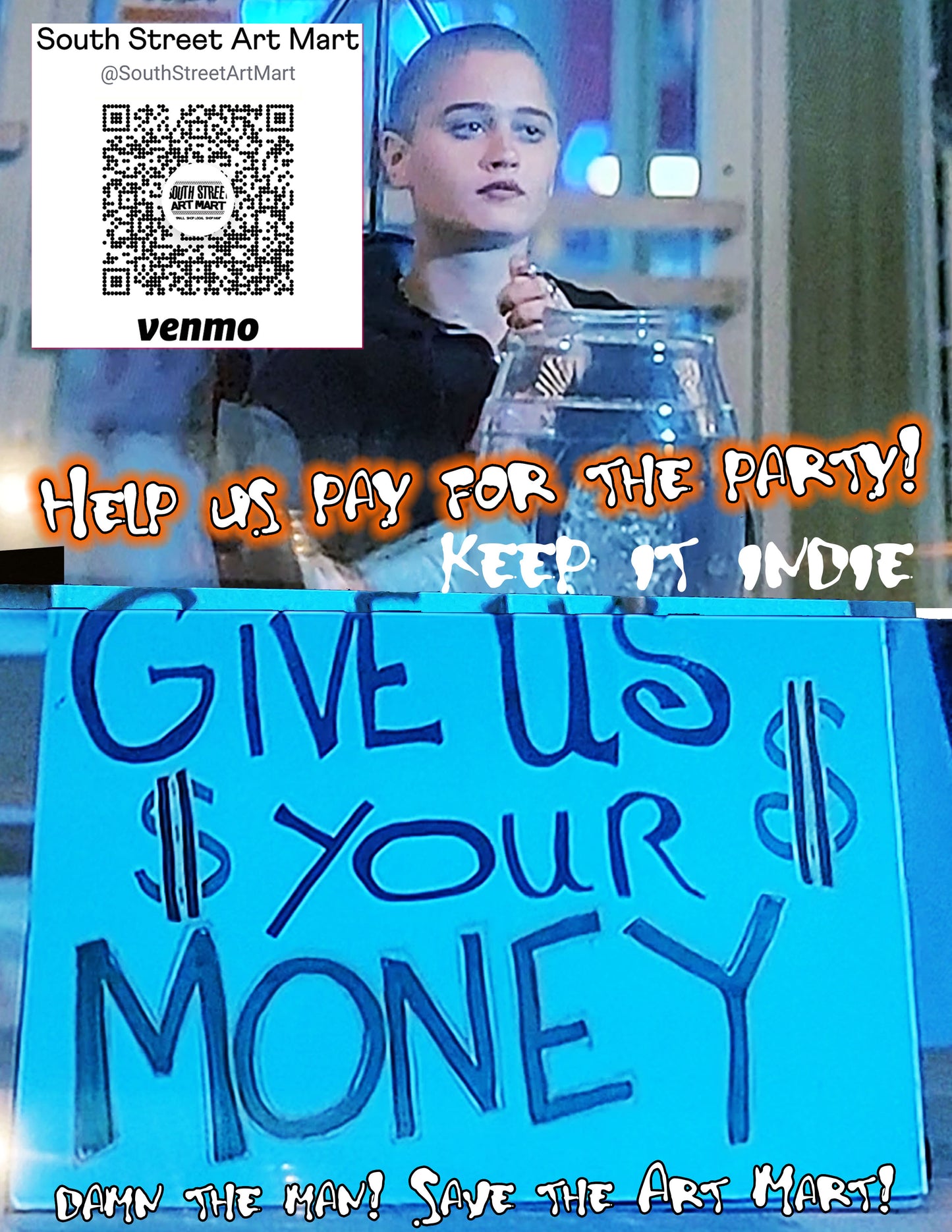 Damn the Man! Fundraiser T-SHiRT Empire Records Rex Manning Day 2026 Exclusive