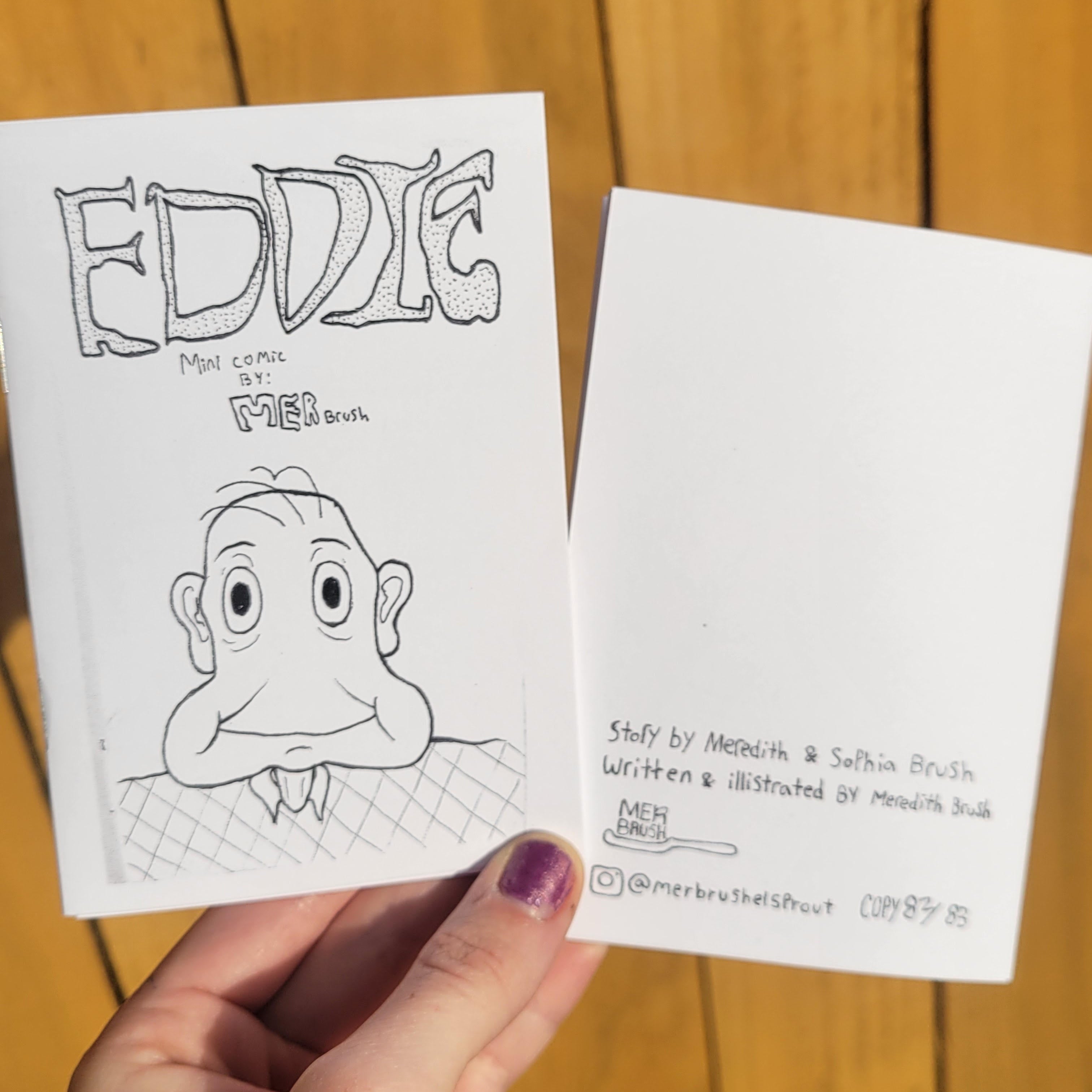 Mini Comic Eddie : A Mini Comic ZiNE by MER Brush – SouthStreetArtMart