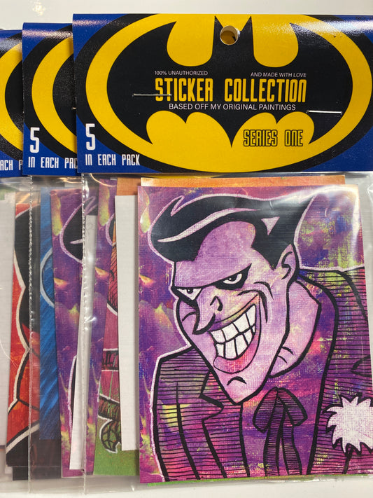 Dark Night Bat Series One STICKER PACK