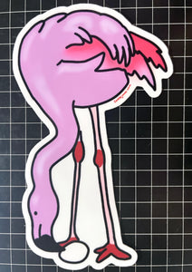 Flamingo STICKER