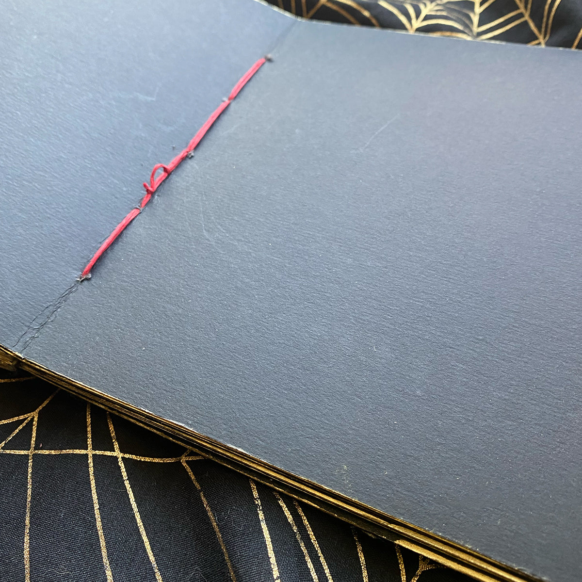 For As Long As You Can 6x6" Hand Bound JOURNAL / SKETCHBOOK
