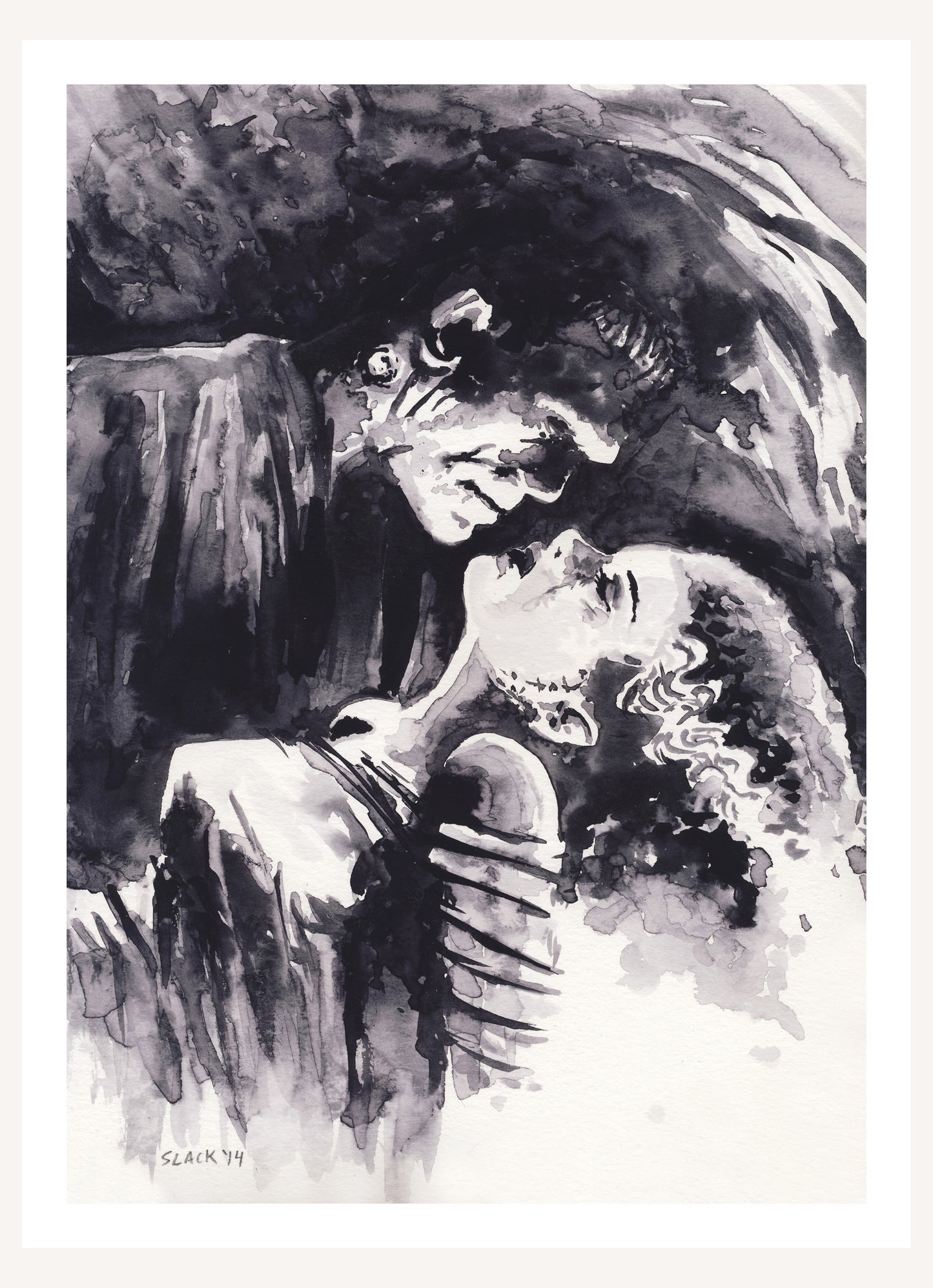 The Monsters 5x7" PRiNT by Doug Slack