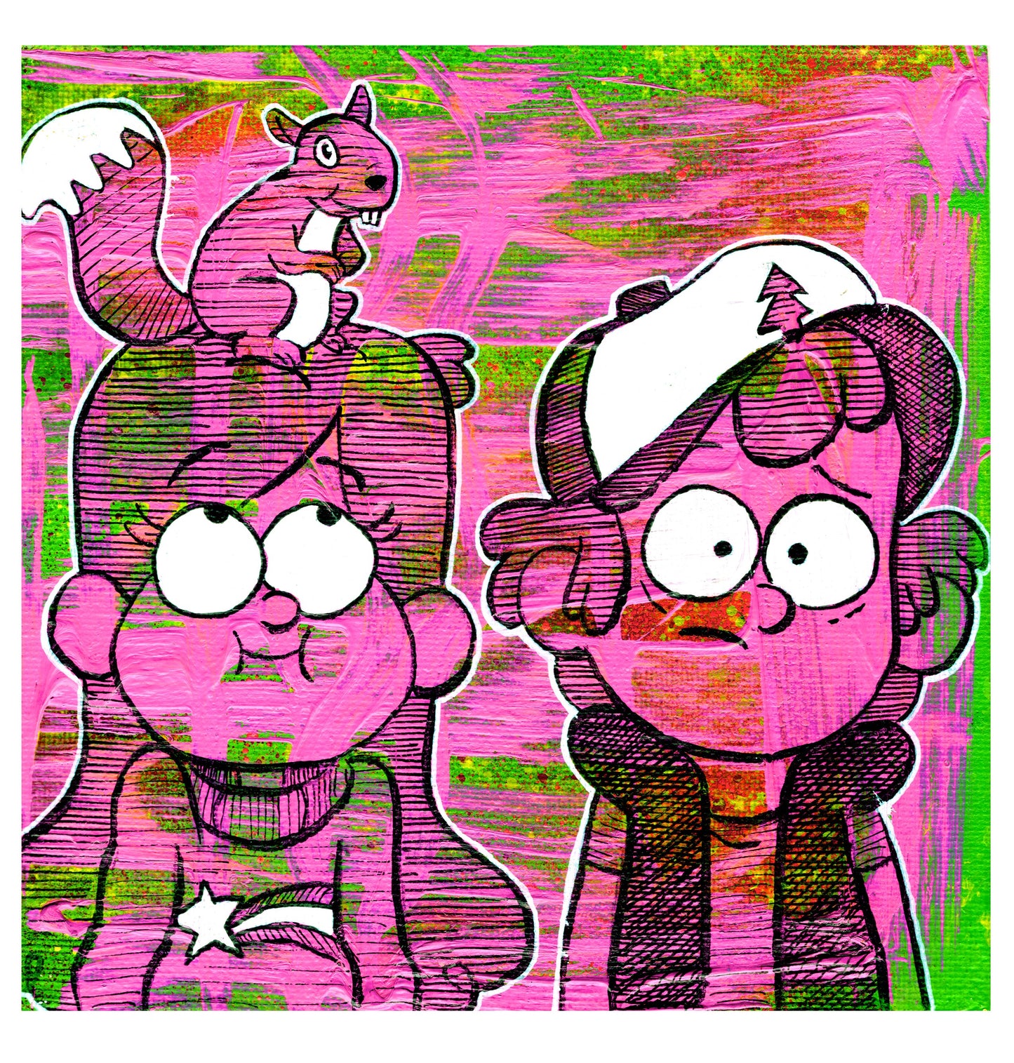 Gravity Squirrel PRINT