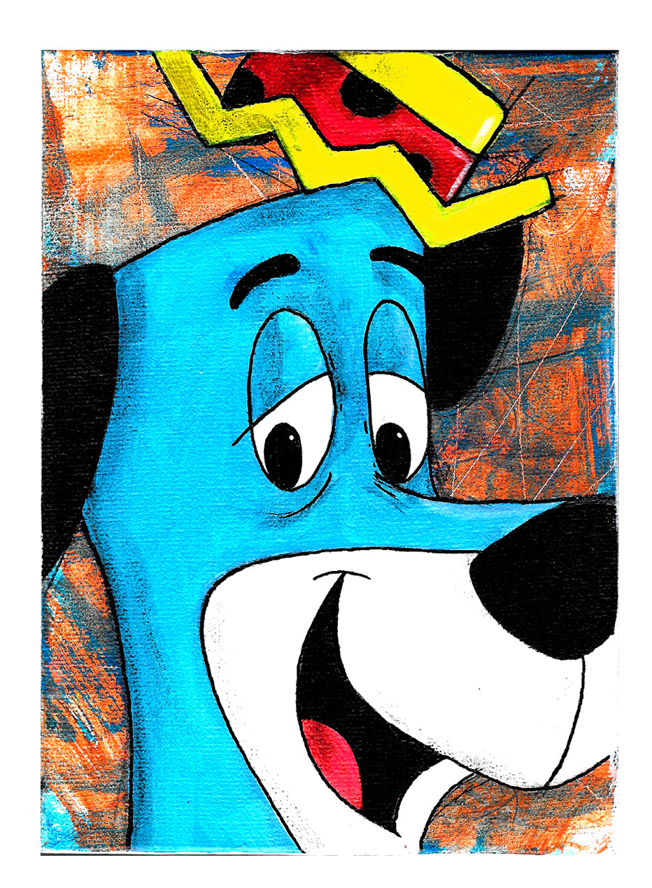 Blue Hound STICKER