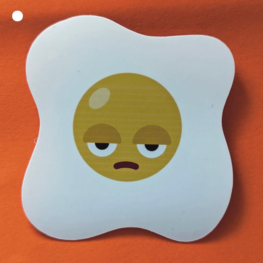 Fried Egg STiCKER by One Dumb Shop