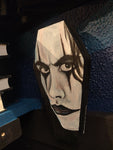 Brandon The Crow Hand-painted Wooden Coffin Plaque PAINTING
