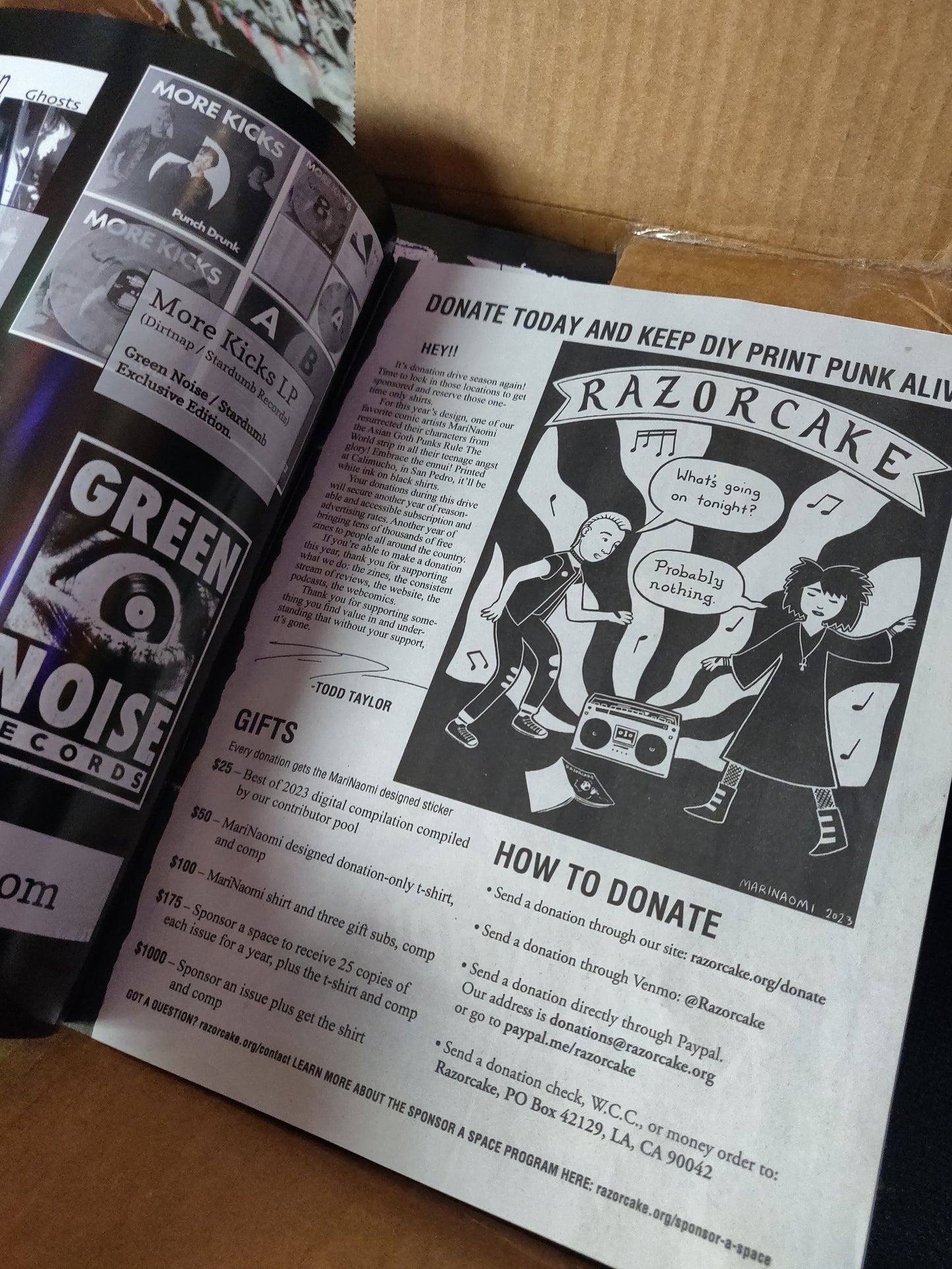 Razorcake DIY Punk ZiNE Issue #137: featuring Night Court, Melissa Cody, Good Grief, Vial, and Mick Collins Part Two