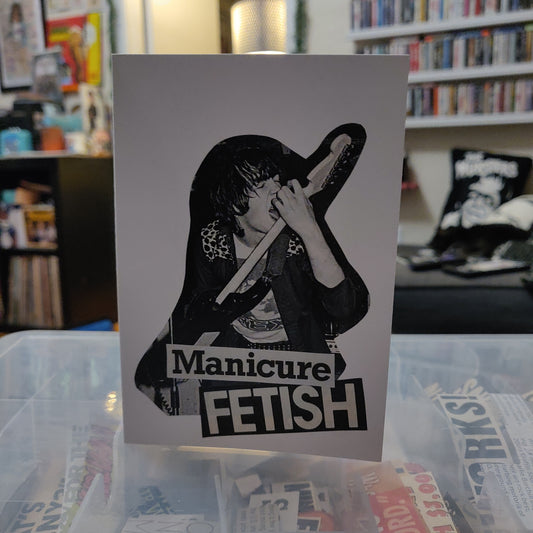 Manicure Fetish Collage GREETING CARD