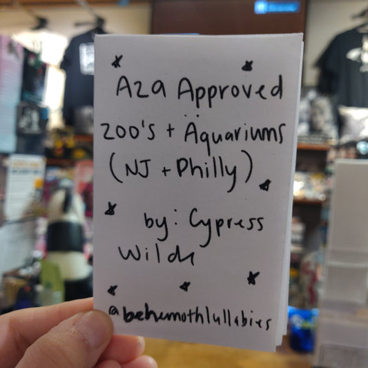 AZA Approved Zoos & Aquariums ZiNE (NJ + Philly)