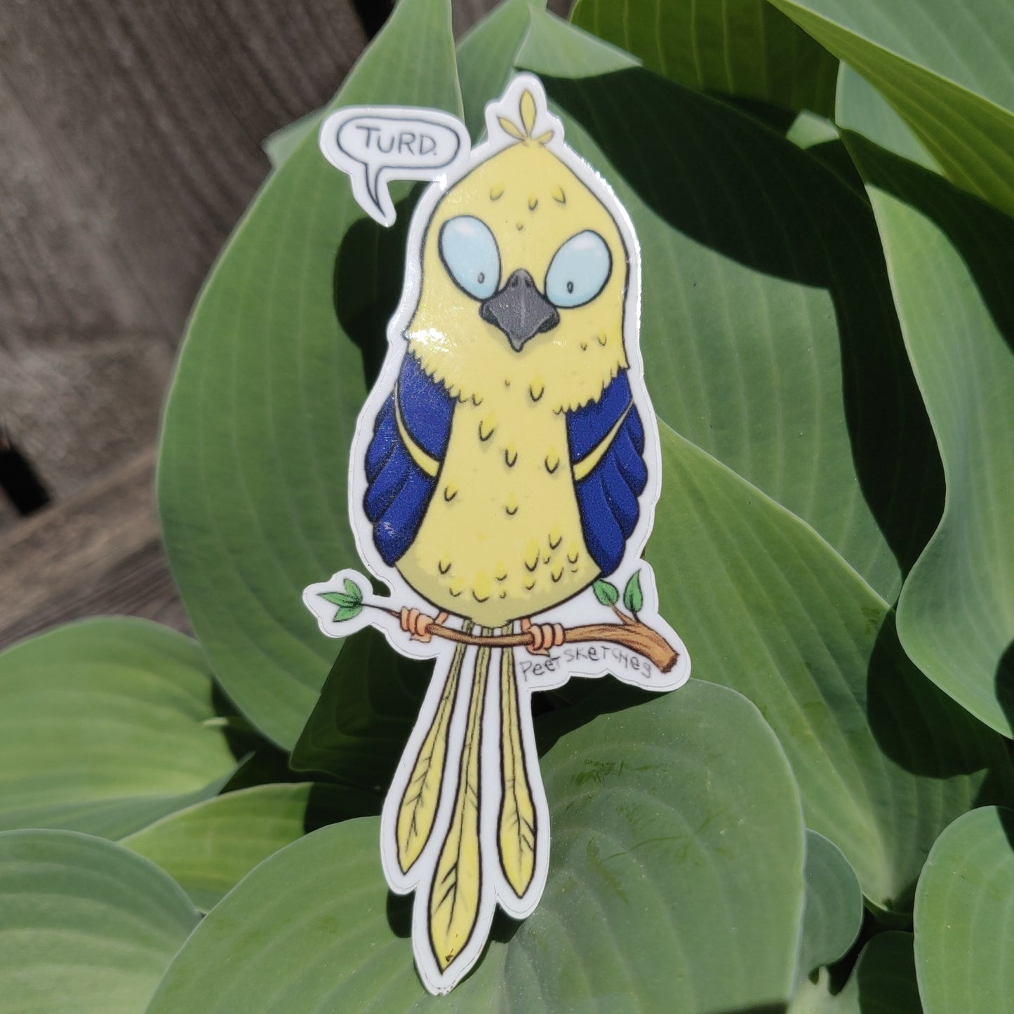 Turd Bird STiCKER by Monster Bloodbath