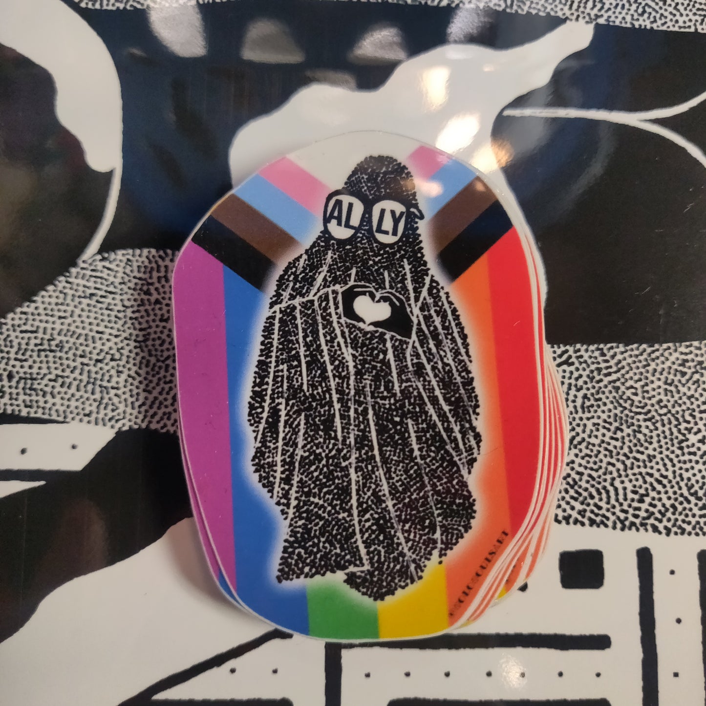 Queer Ally STiCKER by Solo Souls