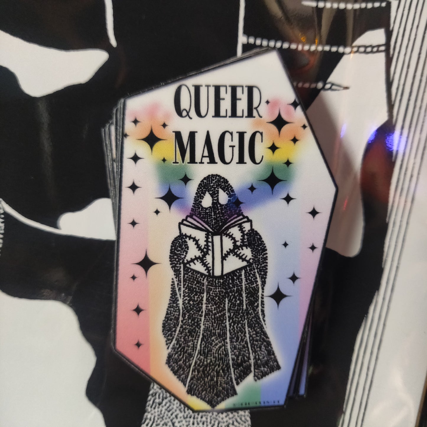 Queer Magic Ghost STiCKER by Solo Souls