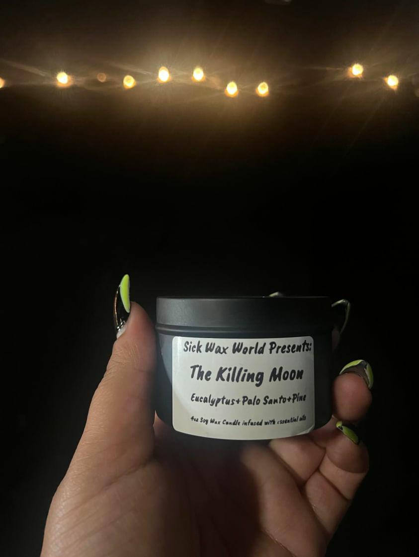 The Killing Moon 4oz CANDLE by Sick Wax World