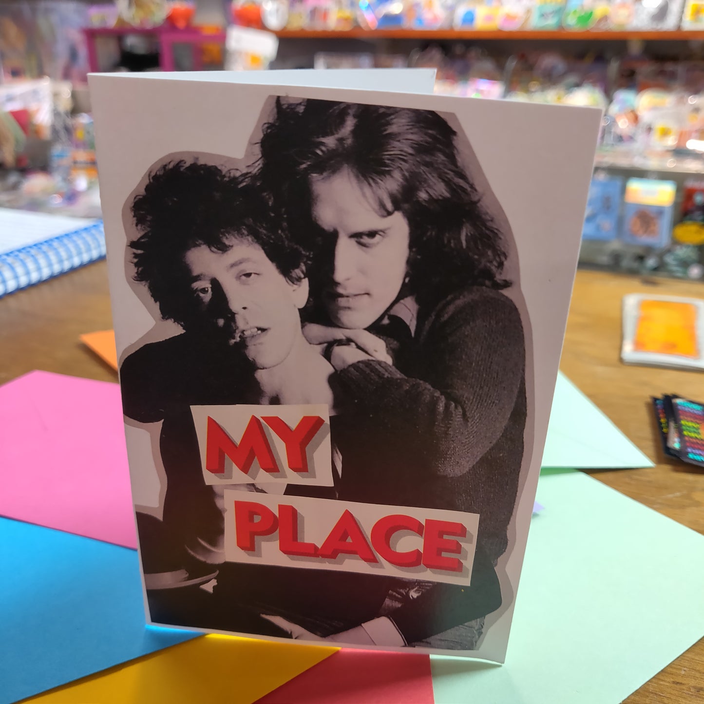 My Place Collage GREETING CARD