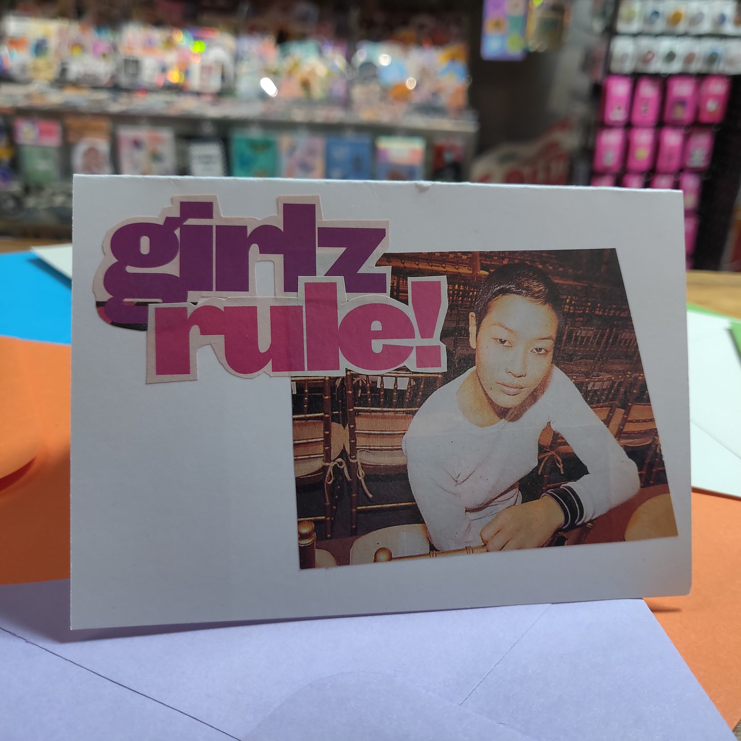 Girlz Rule! Collage GREETiNG CARD