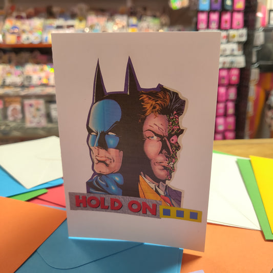 Hold On... Collage GREETING CARD