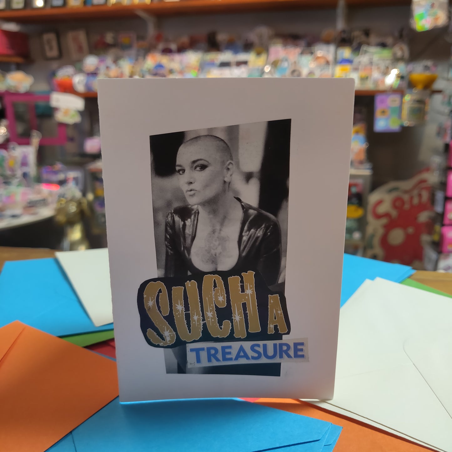 Sinéad Such a Treasure Collage GREETING CARD