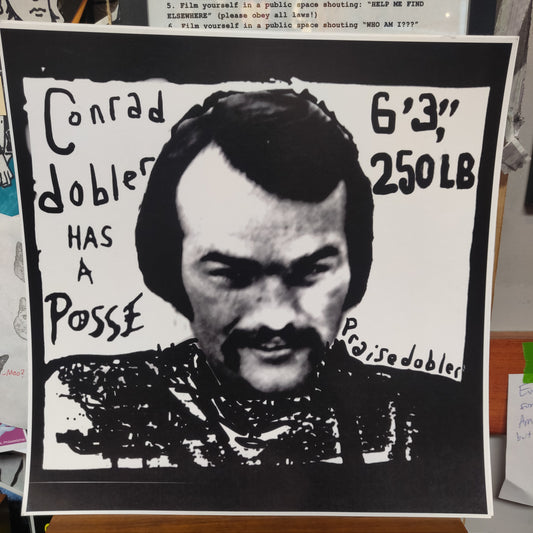 Conrad Dobler Has A Posse PRiNT by Praise Dobler