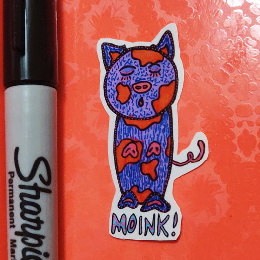 Moink! Mini STiCKER