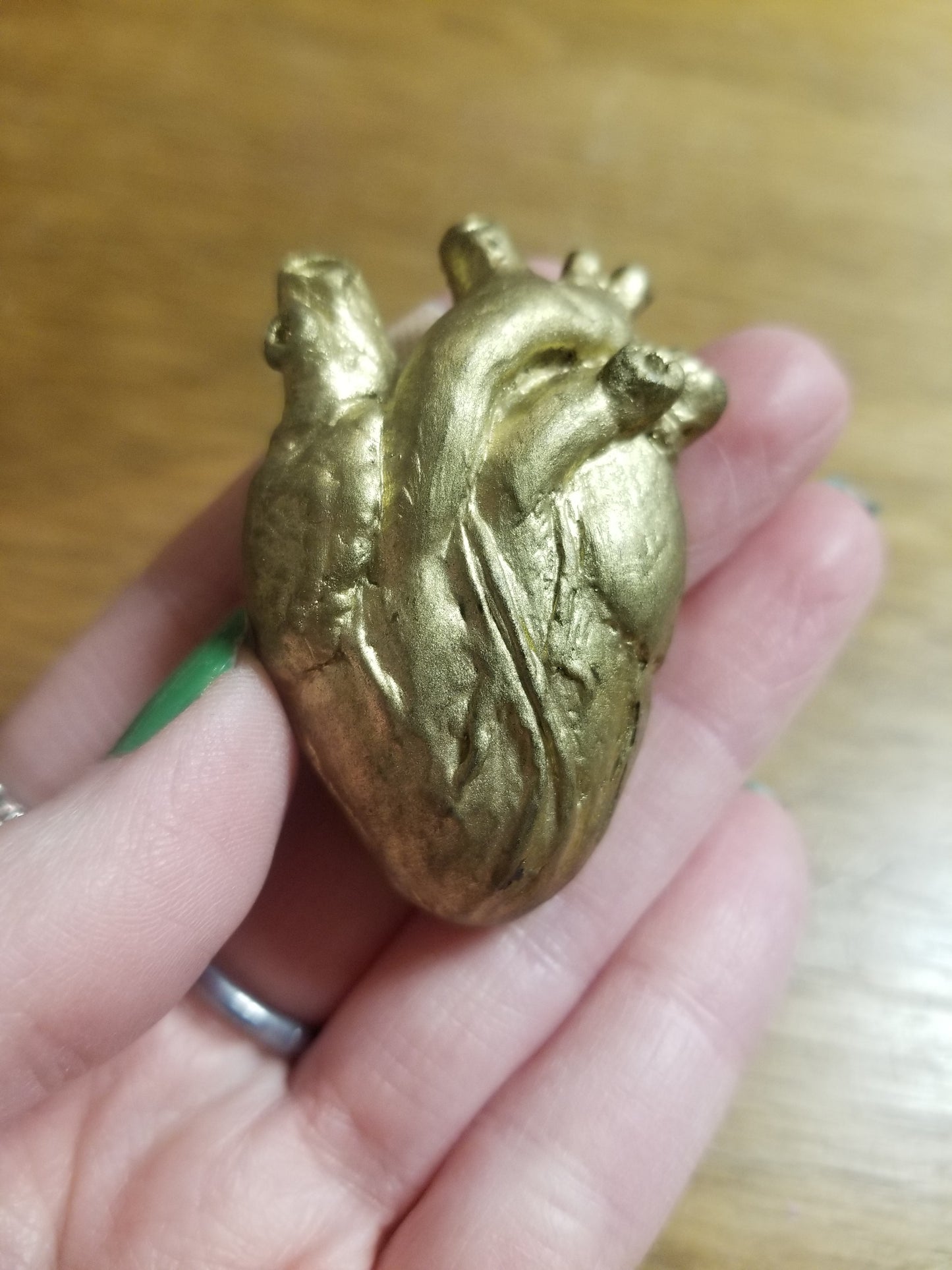 Anatomical Heart Hand-sculpted PiNS / BROOCH