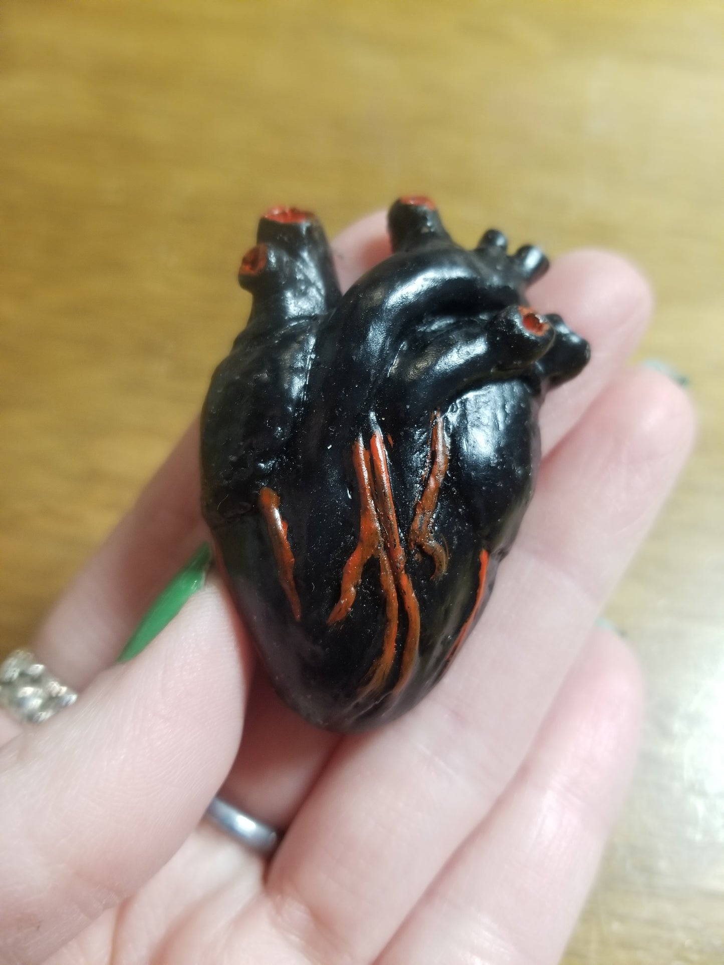 Anatomical Heart Hand-sculpted PiNS / BROOCH