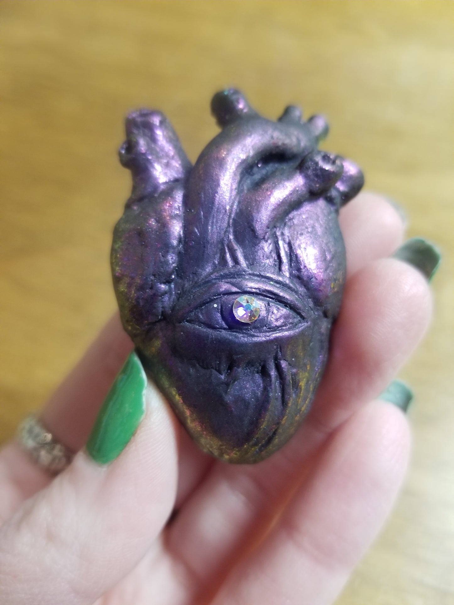 Anatomical Heart Hand-sculpted PiNS / BROOCH