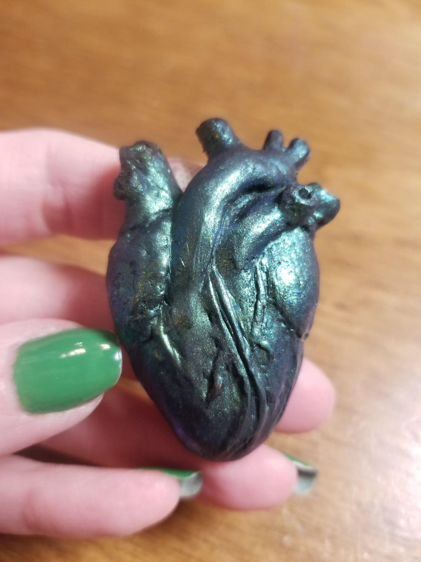 Anatomical Heart Hand-sculpted PiNS / BROOCH