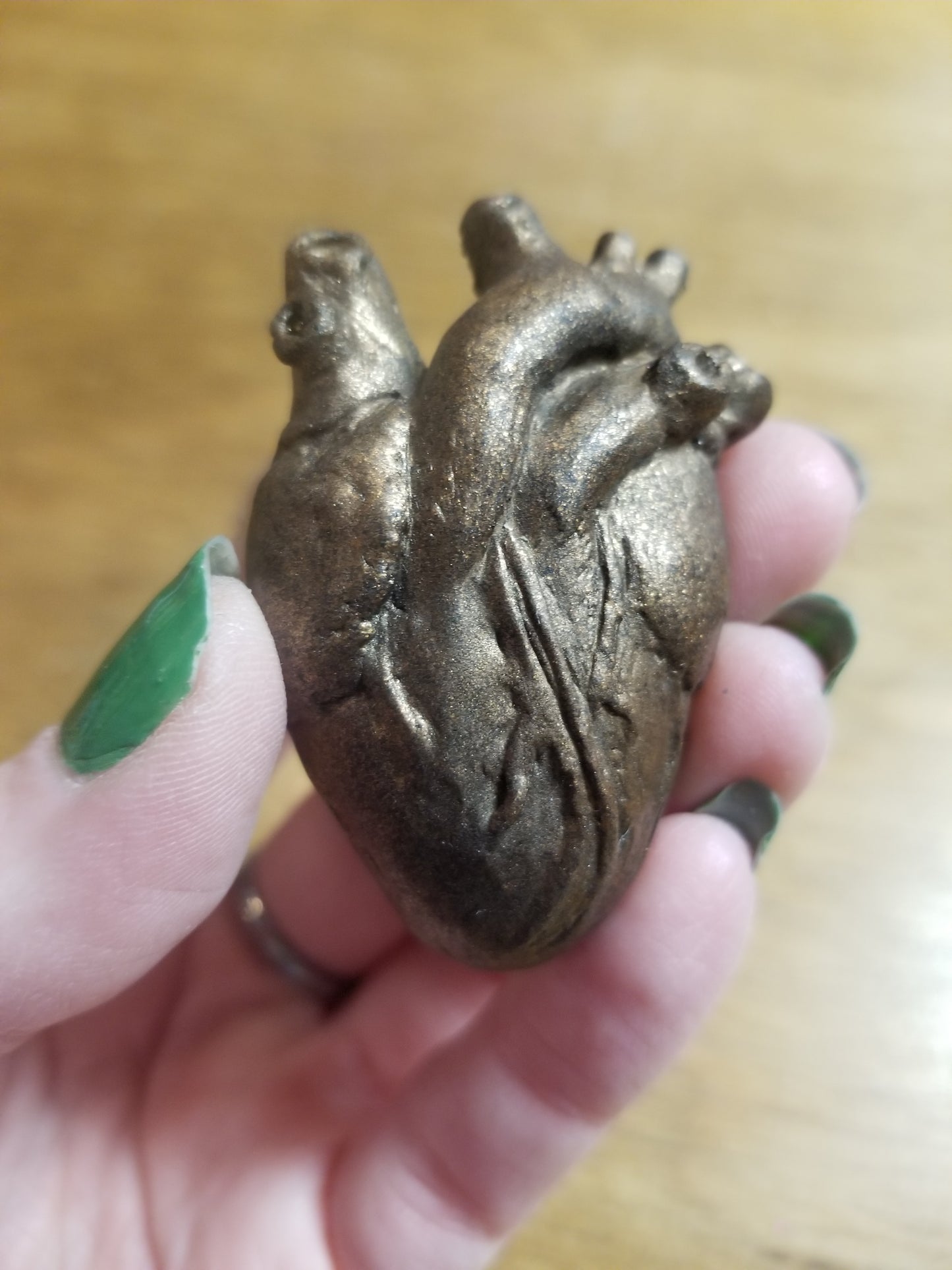 Anatomical Heart Hand-sculpted PiNS / BROOCH