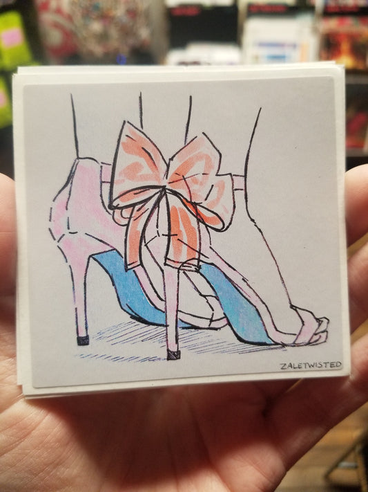 Bows on My Heels STiCKER