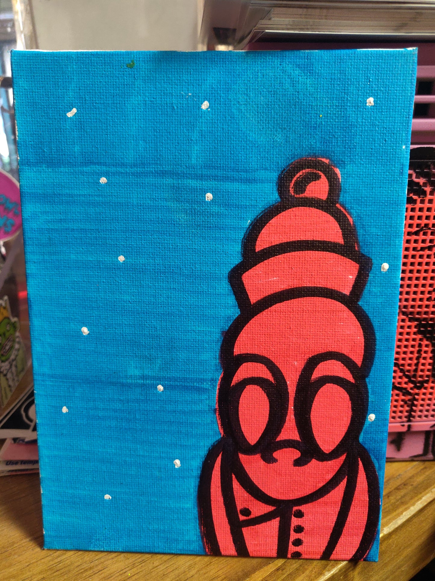 Clyde Original Mini CANVAS ART