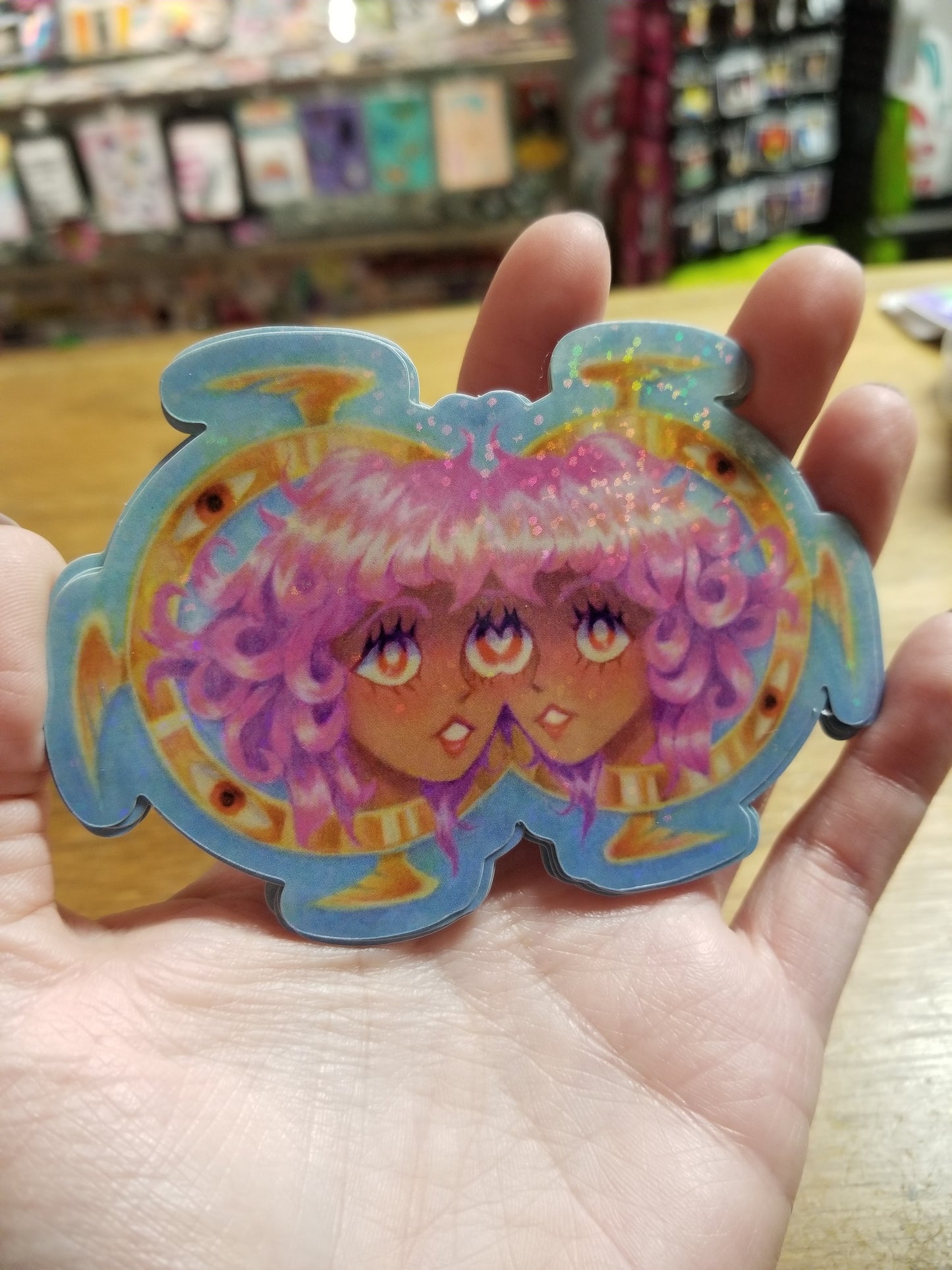 Seeing Double STICKER