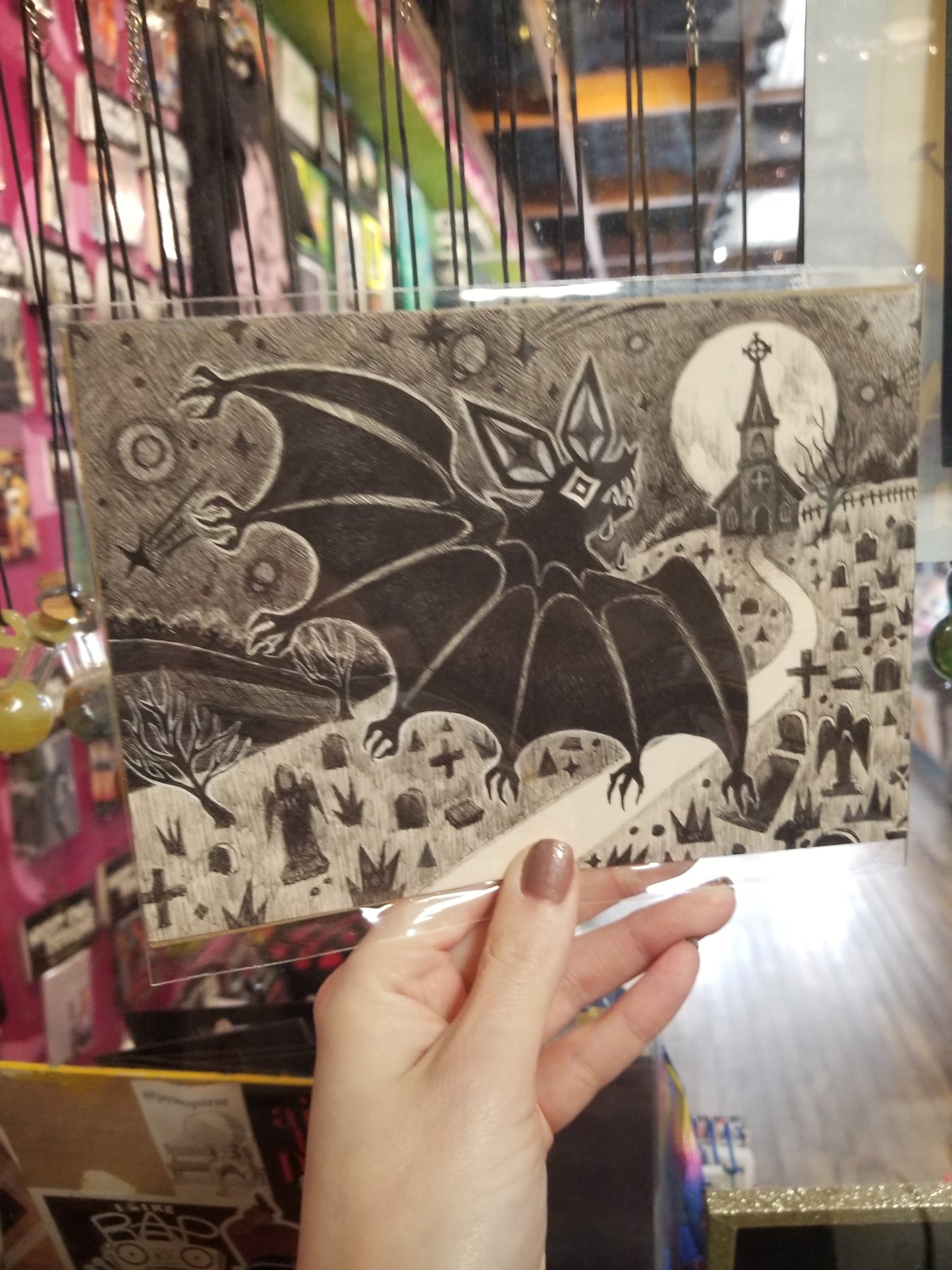 Blood Thirst PRINT by Lynnette Munoz