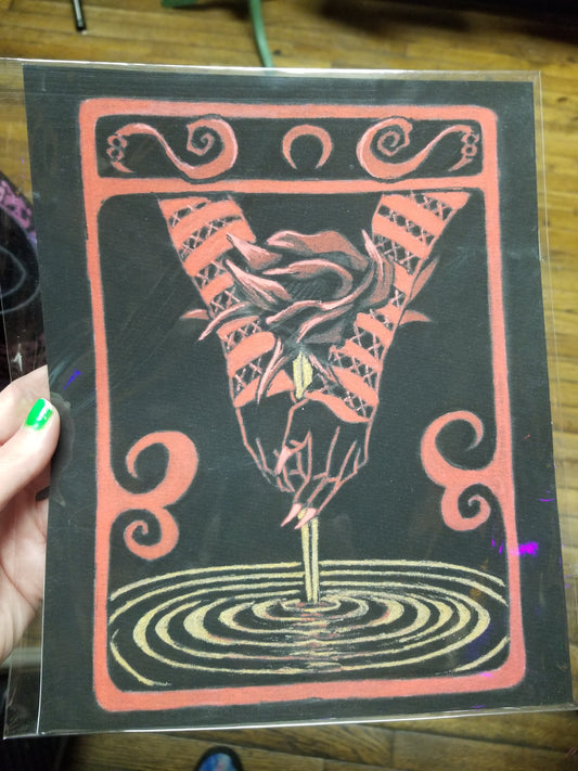 Fade and Remain PRiNT by Sunrise Skulls