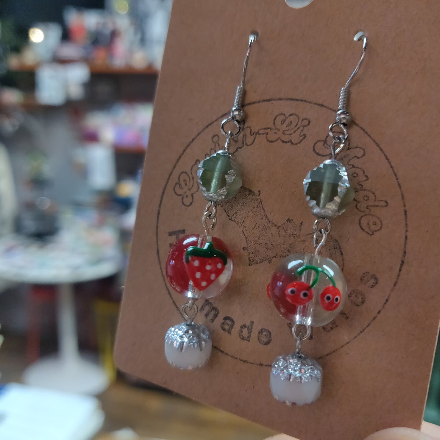 Berries & Cherries EARRiNGS by Lavish-Li Made