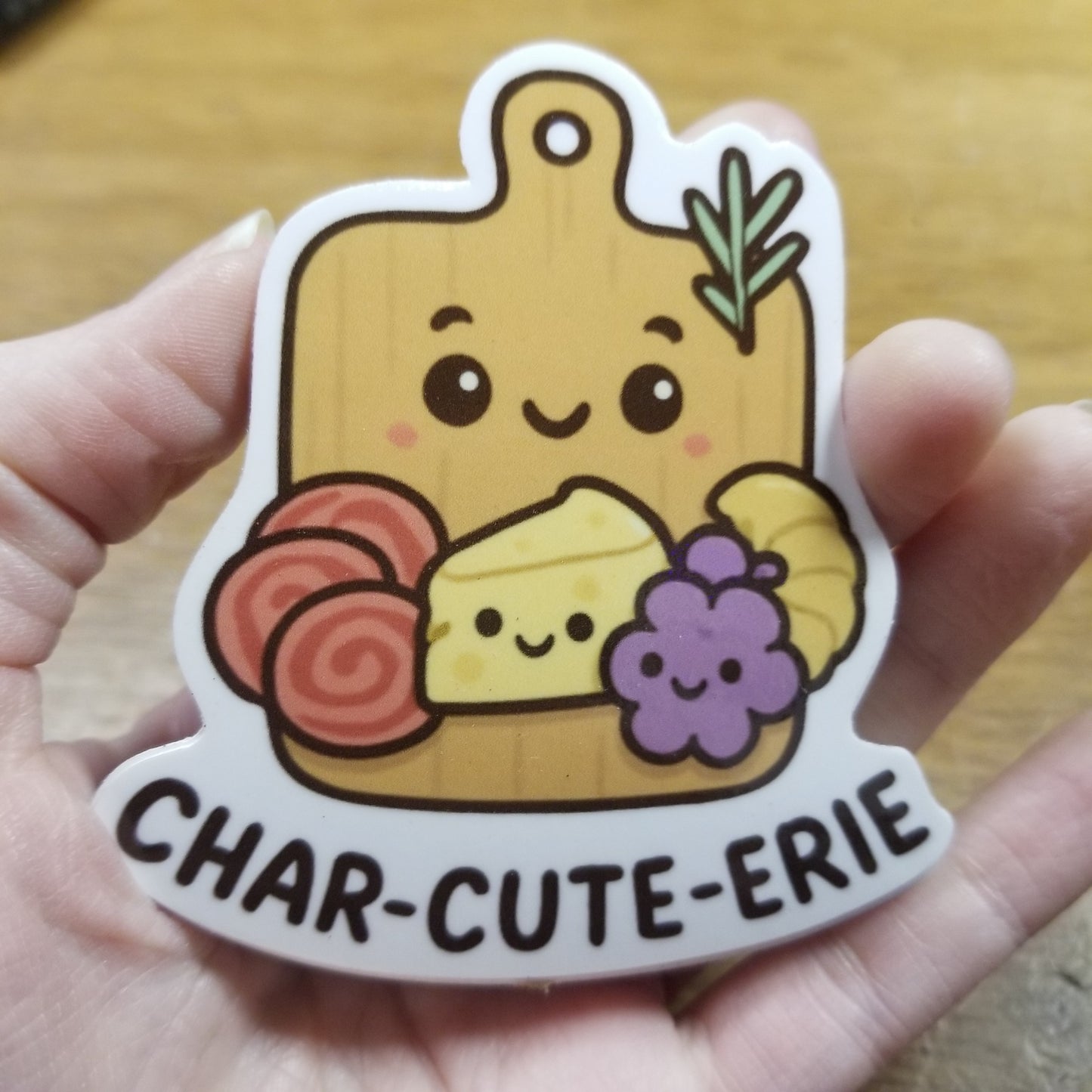 Char-Cute-Erie STICKER